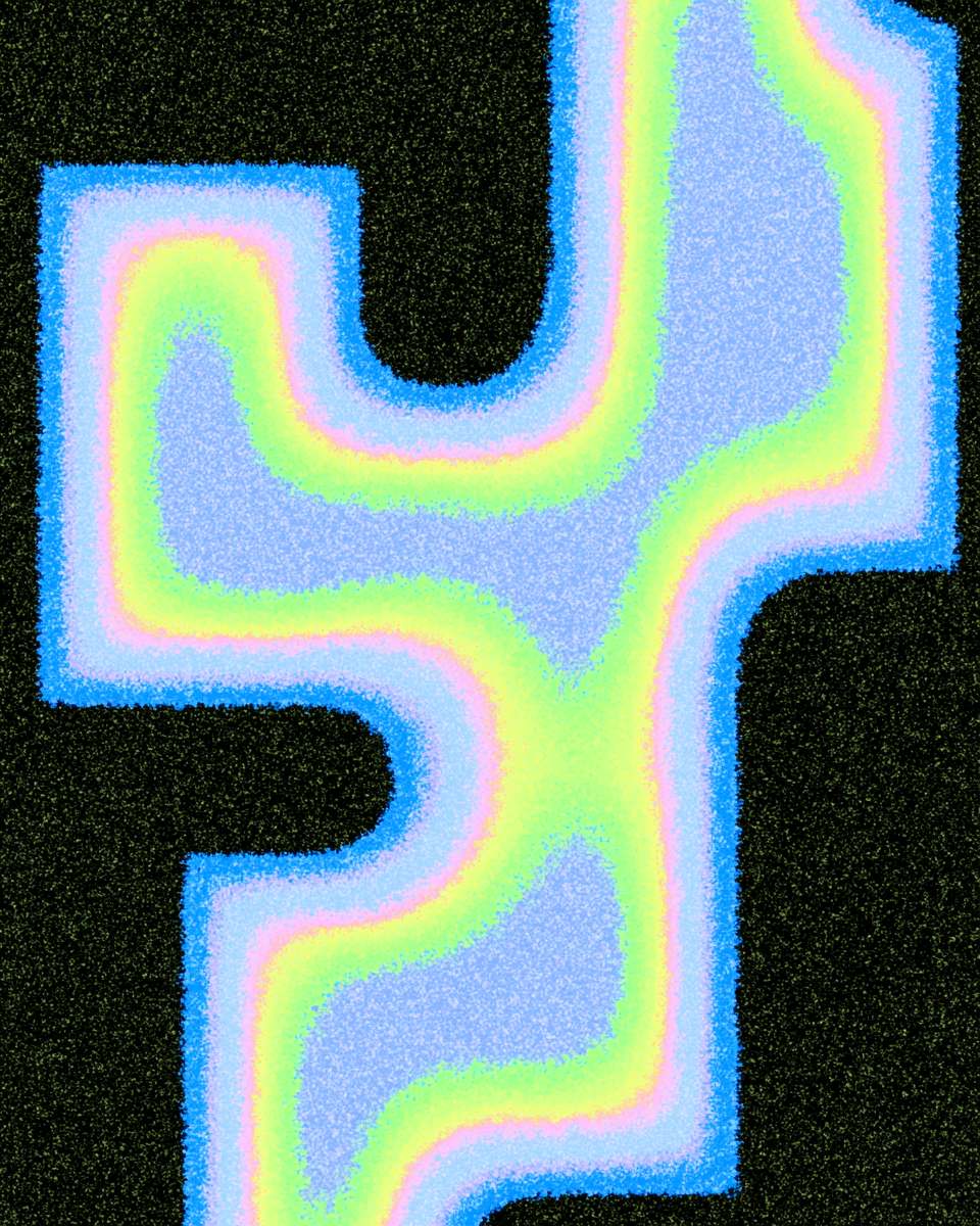 A stable ground map with banded terrain in earth tones